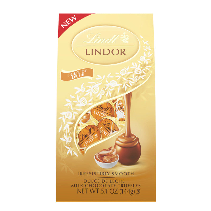 Wholesale Lindt Lindor Dulce De Leche 5.1 Oz Pouch- Bulk