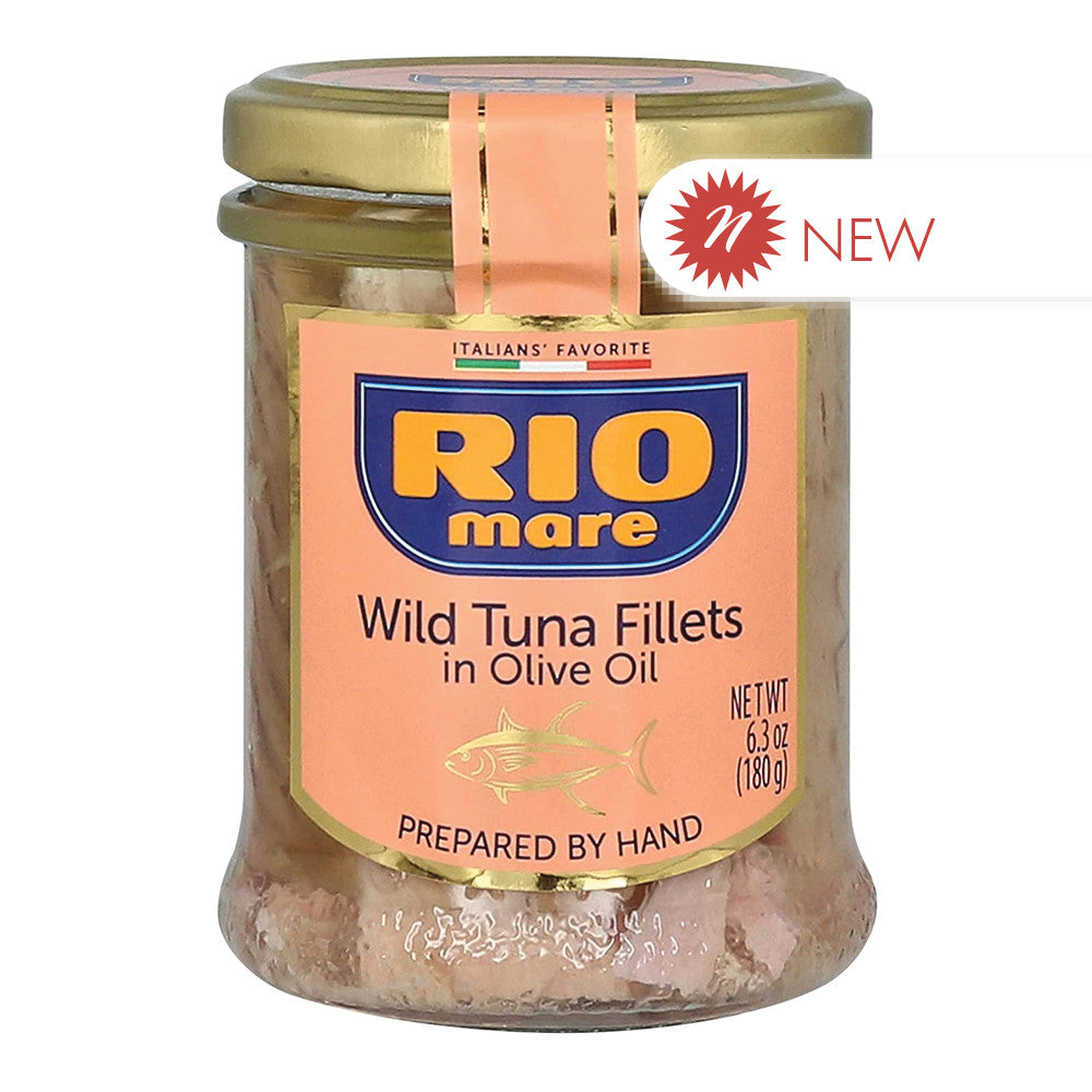 Wholesale Rio Mare Tuna Fillets In Olive Oil 6.3 Oz Jar Bulk