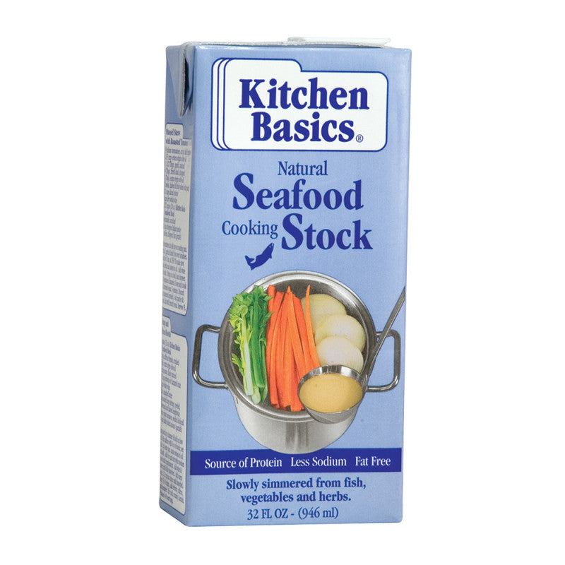 Wholesale Kitchen Basics Seafood Stock 32 Oz - 12ct Case Bulk