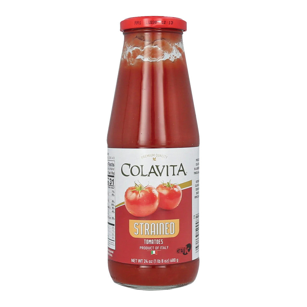 Wholesale Colavita Strained Tomatoes Passata 24 Oz Glass Jar Bulk