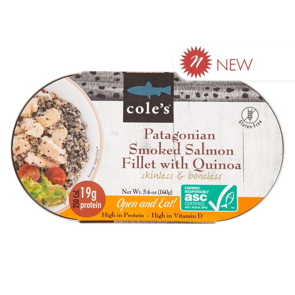 Cole'S - Rte Meal - Smk Salmn W/Quinoa - 5.6Oz