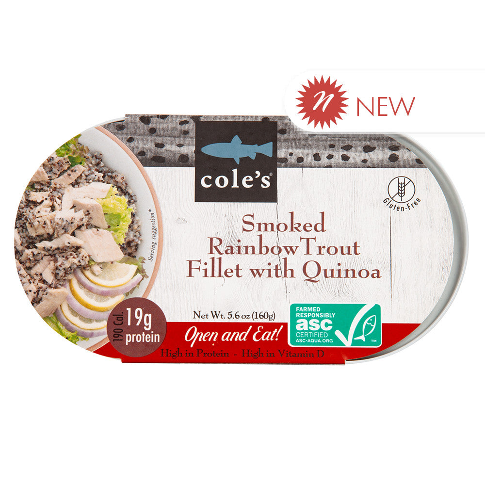 Wholesale Cole'S - Rte Meal - Trout With Quinoa - 5.6Oz- Bulk