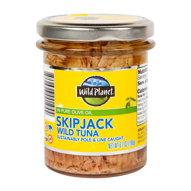 Wholesale Wild Planet Skipjack Tuna 6.7 Oz Jar - 6ct Case Bulk