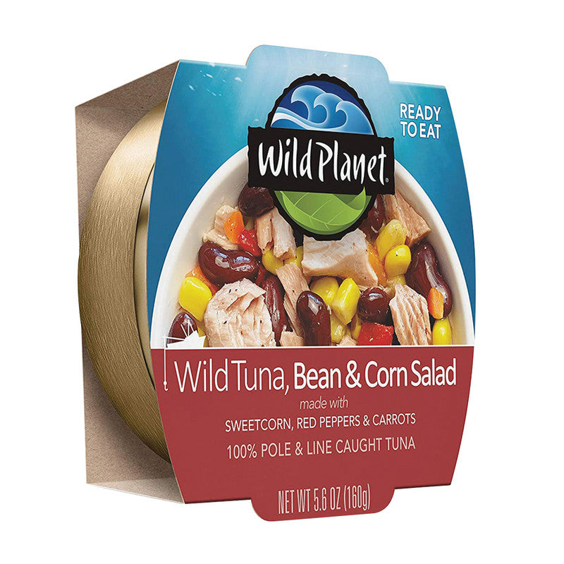 Wholesale Wild Planet Wild Tuna Bean & Corn Salad 5.6 Oz - 12ct Case Bulk