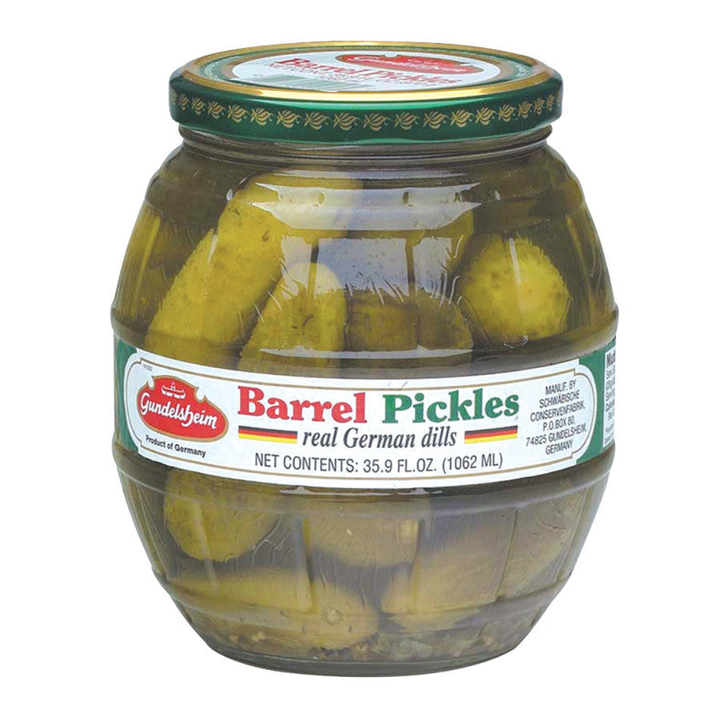 Wholesale Kuhne Barrel Pickles 35.9 Oz Jar Bulk