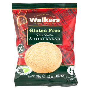 Wholesale Walkers Gluten Free Shortbread Rounds 1.2 Oz Bag 60ct Case Bulk