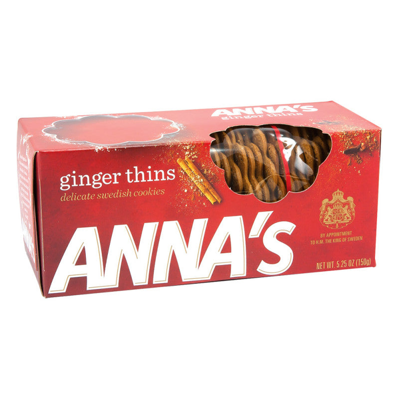 Wholesale Anna'S Ginger Thins 5.25 Oz Box - 12ct Case Bulk