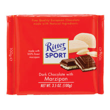Wholesale Ritter Sport Dark Chocolate With Marzipan 3.5 Oz Bar- Bulk