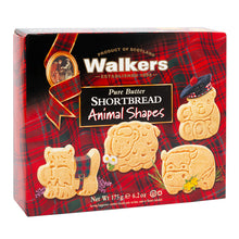Wholesale Walkers Shortbread Animal Shapes 6.2 Oz Box - 12ct Case- Bulk