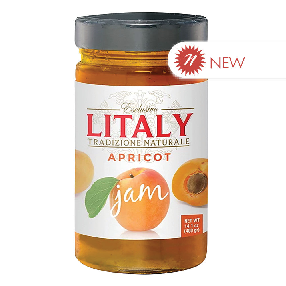 Wholesale Litaly Apricot Jam 14.1 Oz-6ct Case Bulk