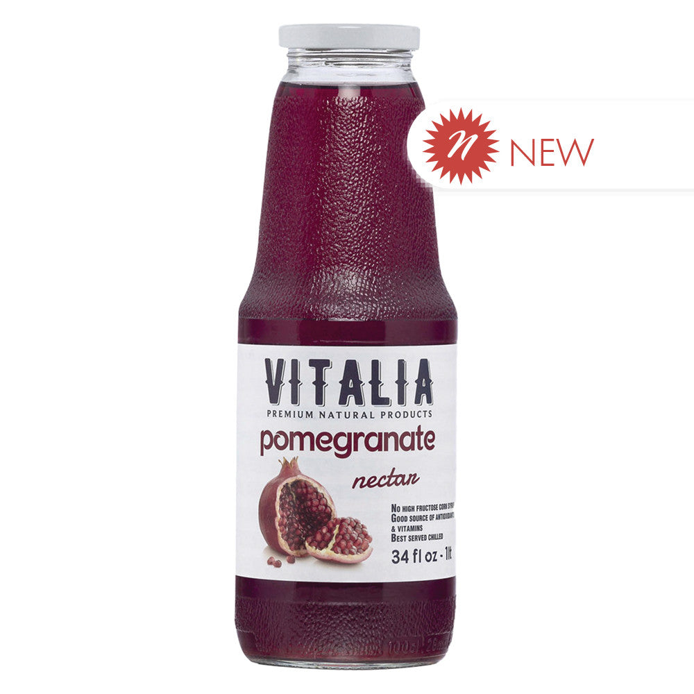 Wholesale Vitalia Pomegranate Nectar 34 Oz Bottle- Bulk