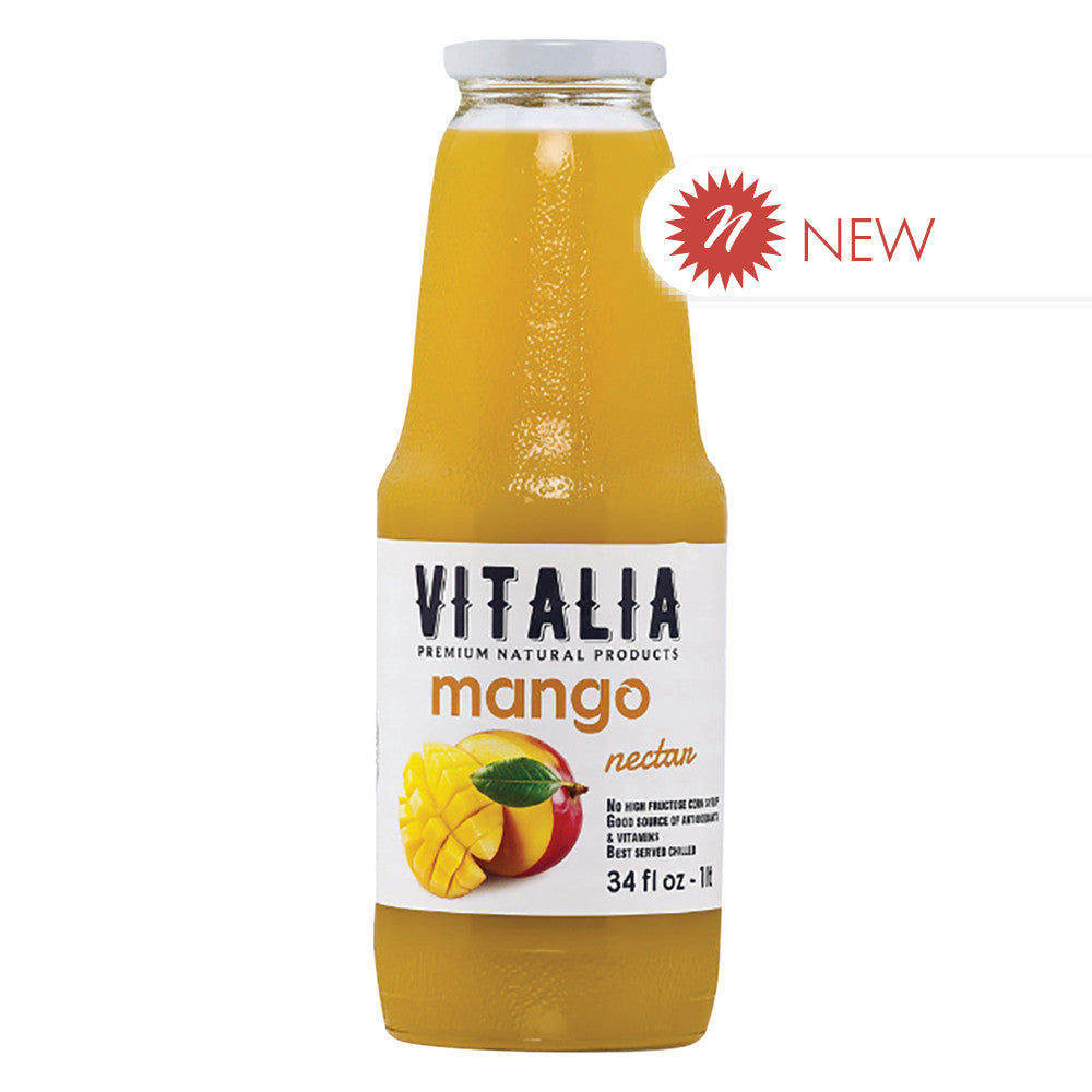 Wholesale Vitalia Mango Nectar 34 Oz Bottle- Bulk