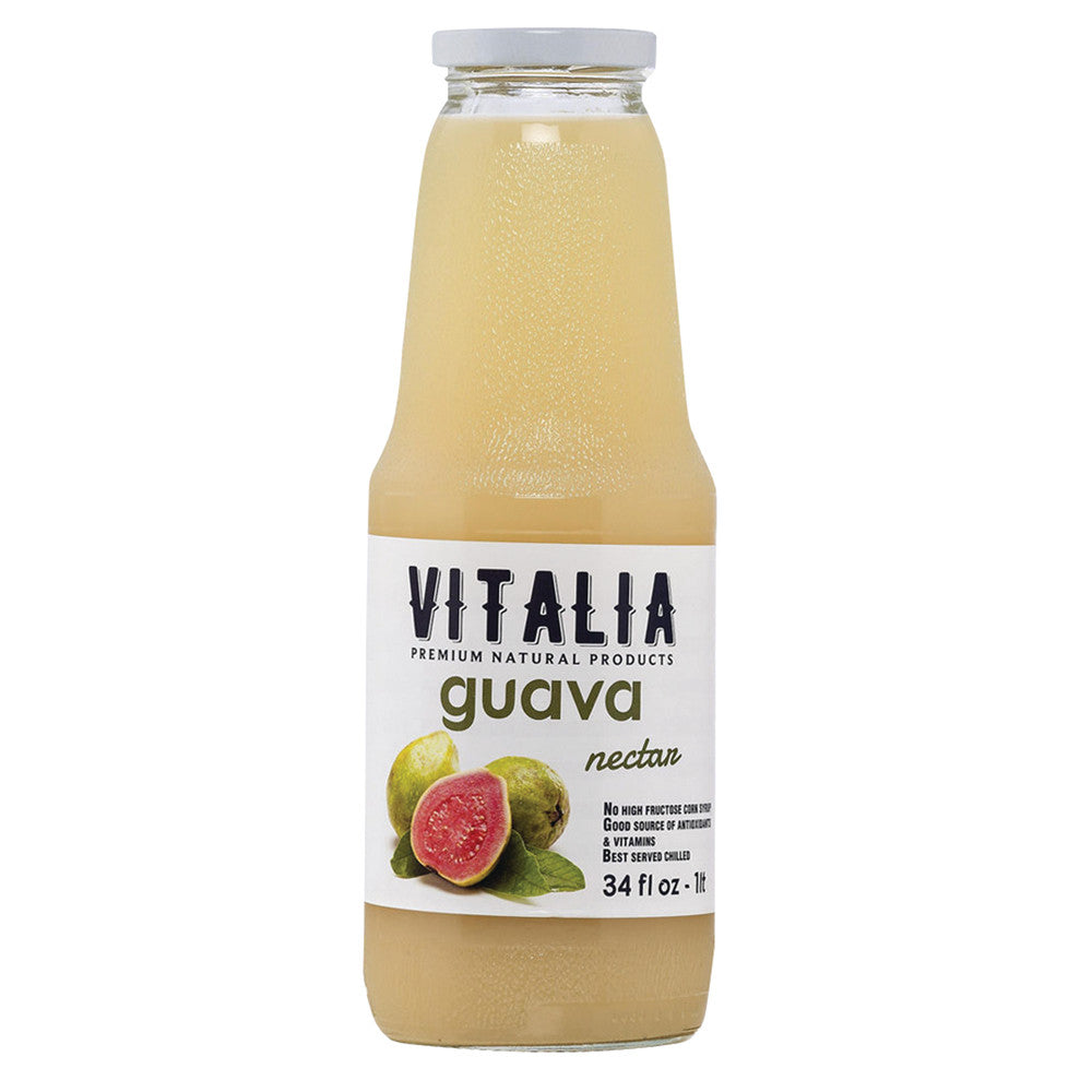 Wholesale Vitalia Guava Nectar 34 Oz Bottle- Bulk