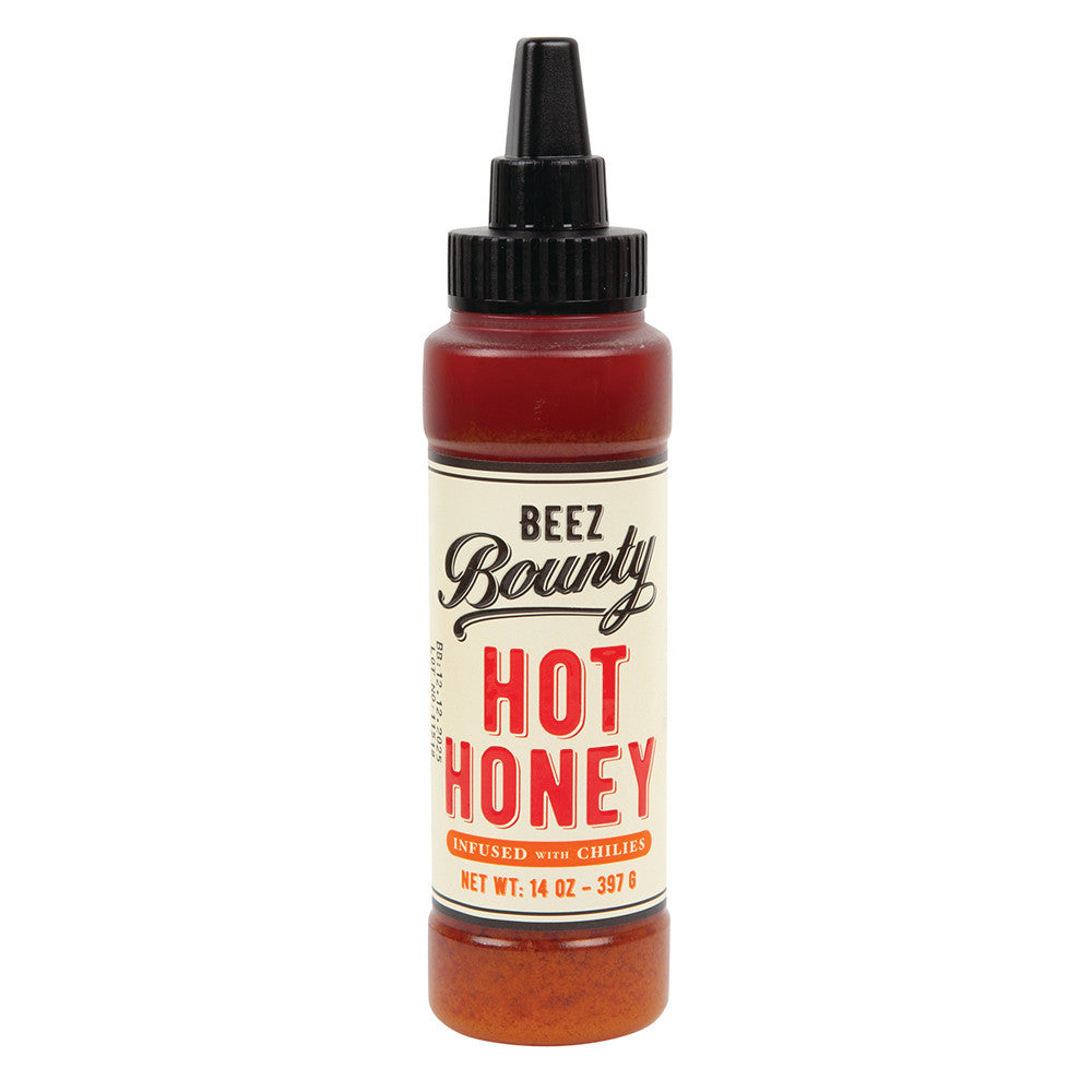 Wholesale Beez Bounty Hot Honey 14 Oz Squeeze Bottle- Bulk