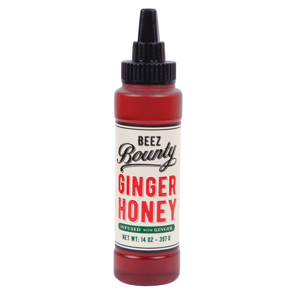 Wholesale Beez Bounty Ginger Honey 14 Oz Squeeze Bottle Bulk