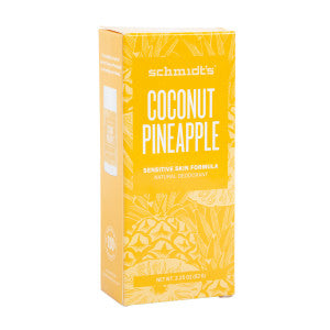 Wholesale Schmidt'S Coconut & Pineapple Sensitive Skin 3.25 Oz Deodorant Stick 1ct Each- Bulk