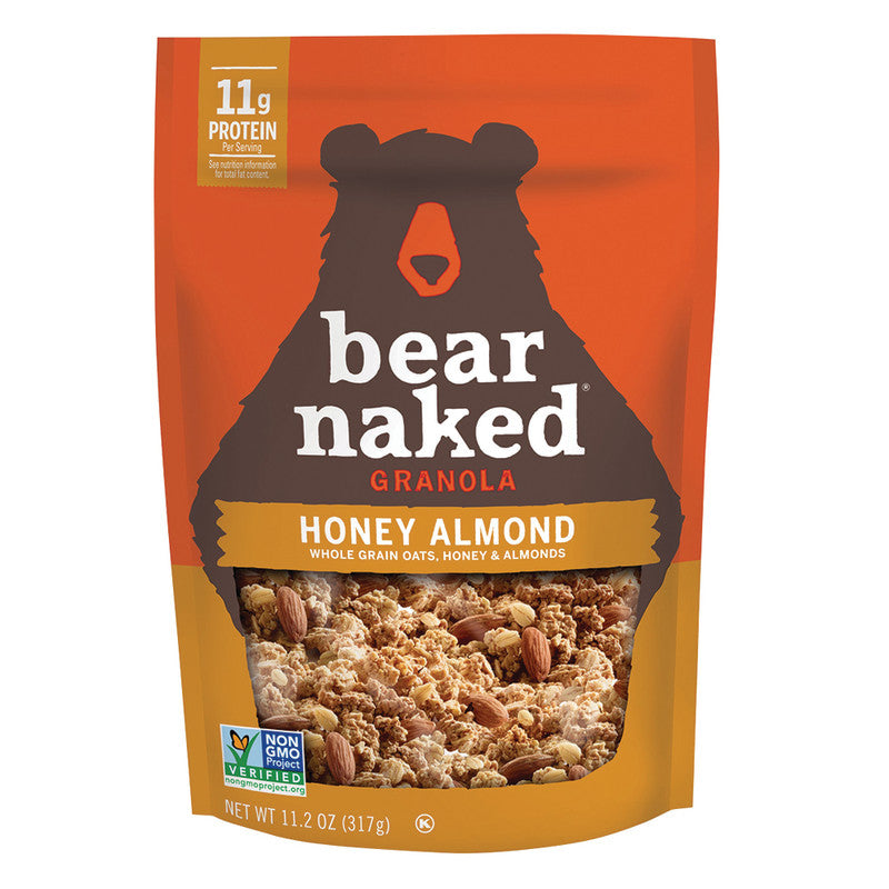 Wholesale Bear Naked Honey Almond Granola 11.20 Oz Pouch - 6ct Case Bulk
