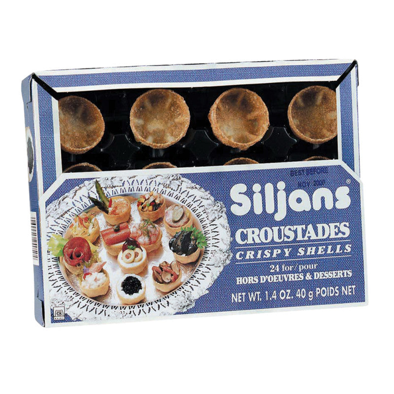 Wholesale Siljans Mini Croustade Shell 1.4 Oz Box - 6ct Case Bulk