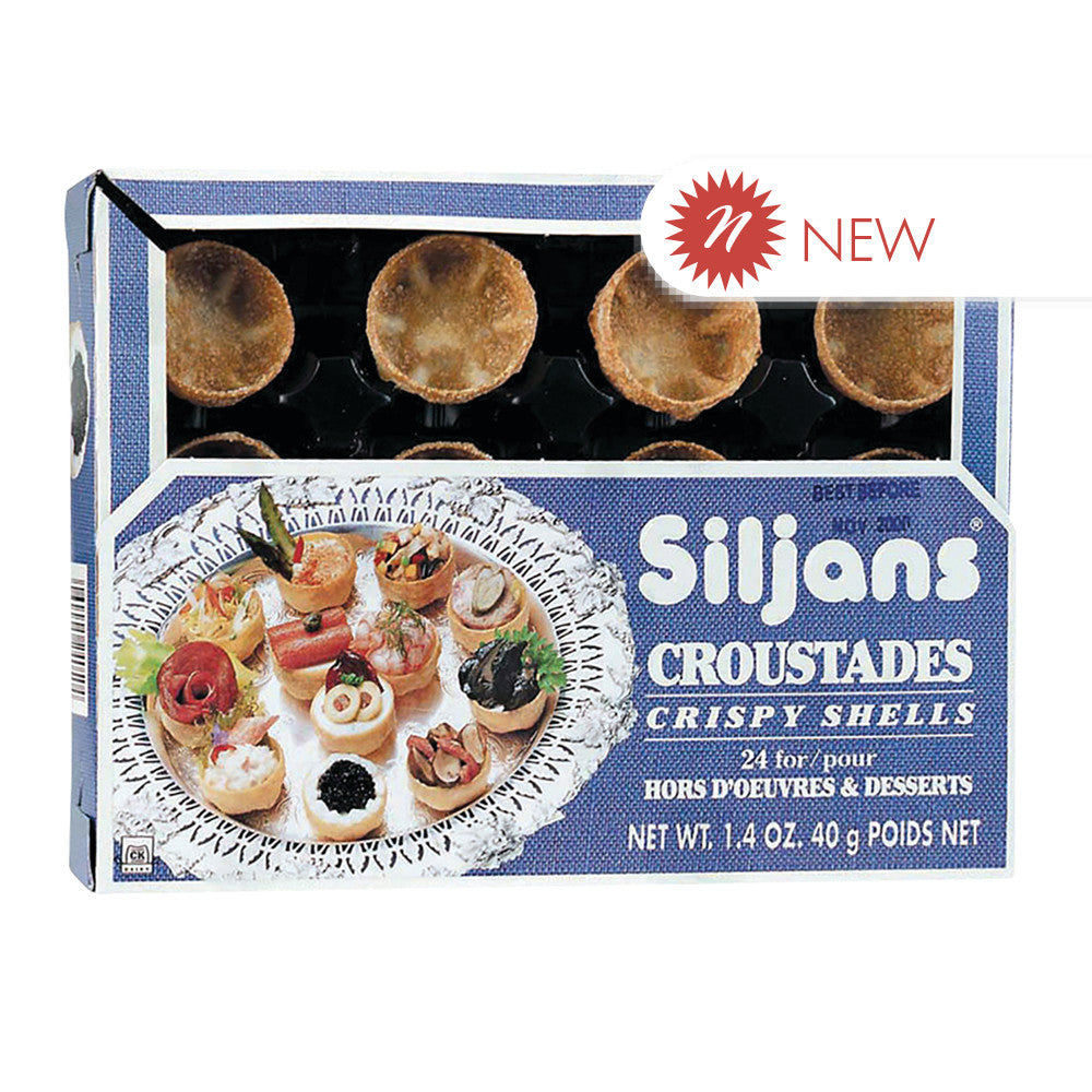 Wholesale Siljan'S - Croustades Crispy Shells - 1.4Oz- Bulk