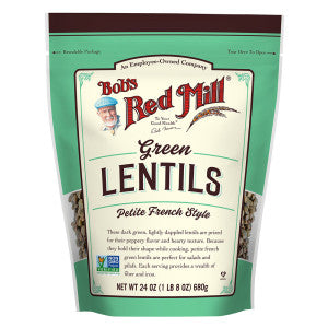 Wholesale Bob'S Red Green Lentils 24 Oz Pouch - 4ct Case Bulk