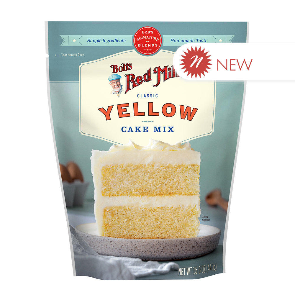 Bob'S Red - Yellow Cake Baking Mix - 15.5Oz