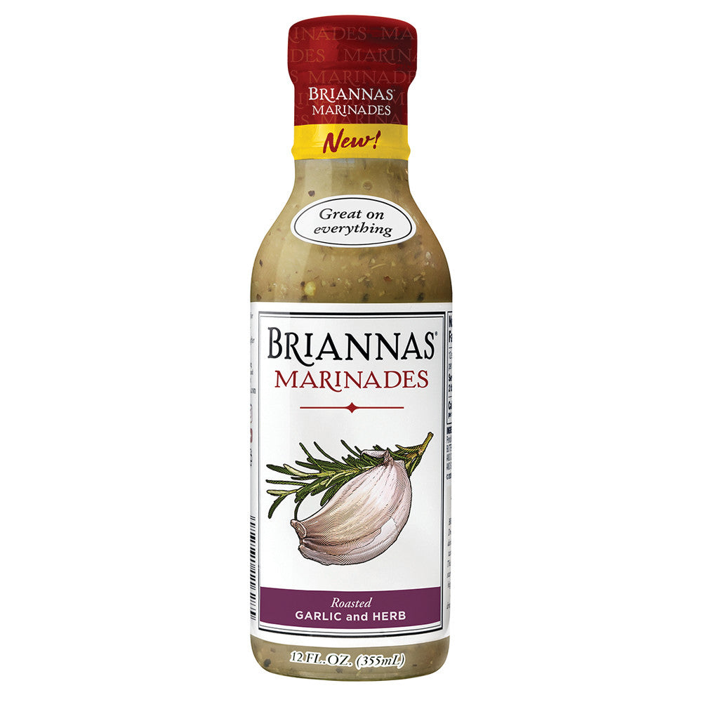 Wholesale Brianna'S Marinade Roast Garlic & Herb 12 Oz Bottle Bulk