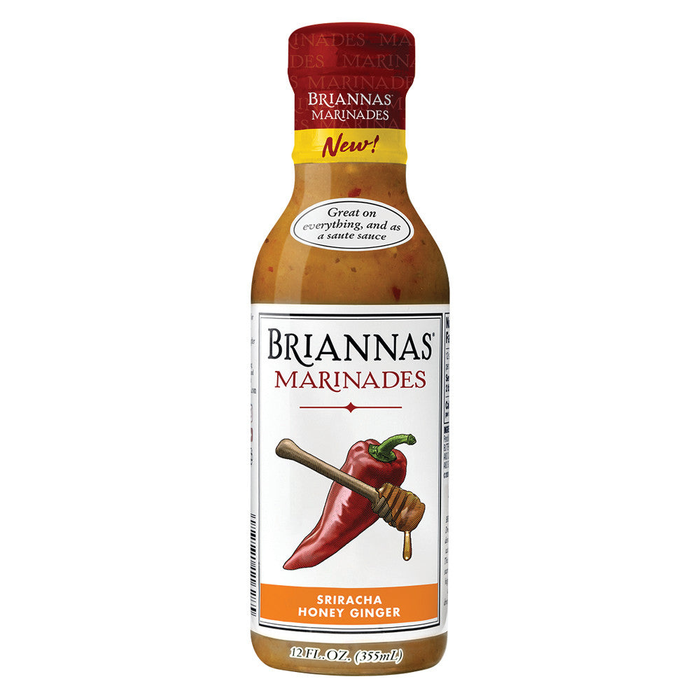 Wholesale Brianna'S Marinade Sriracha Honey Ginger 12 Oz Bottle Bulk