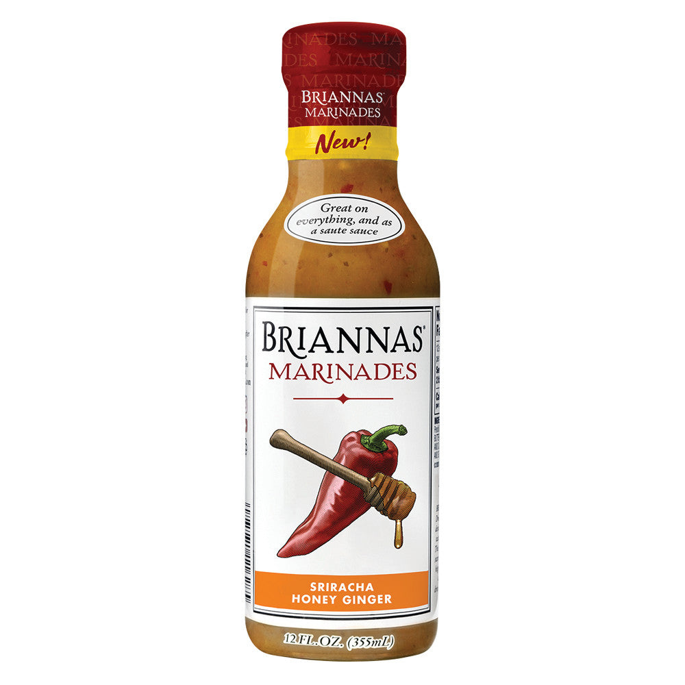 Wholesale Brianna'S Marinade Sriracha Honey Ginger 12 Oz Bottle- Bulk