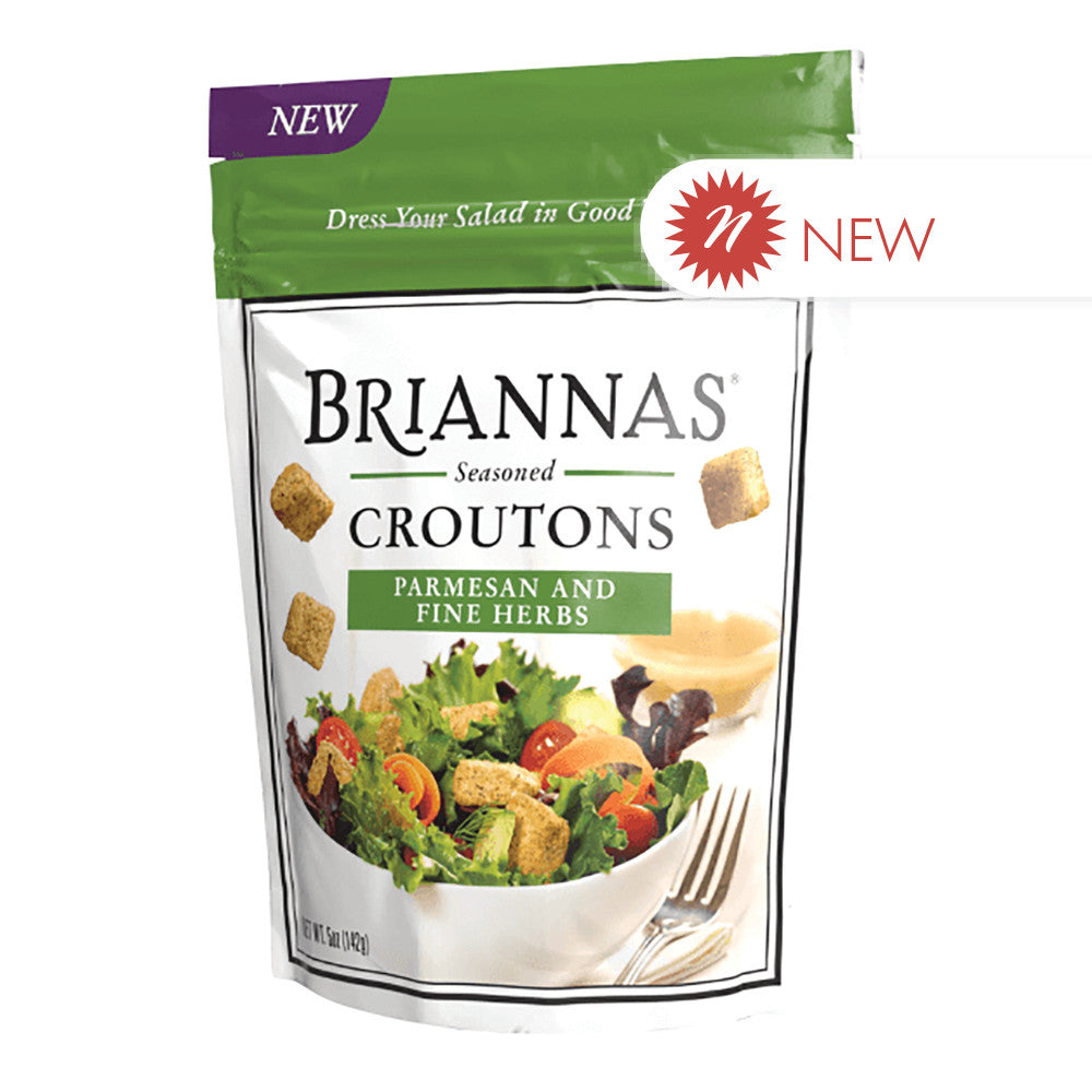 Wholesale Brianna’S Parmesan And Fine Herb Croutons 5 Oz Bag- Bulk