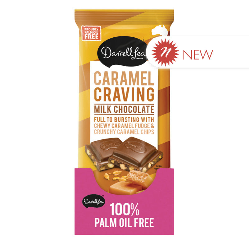 Wholesale Darrell Lea Chocolate Caramel Craving 6.4 Oz Bar Bulk
