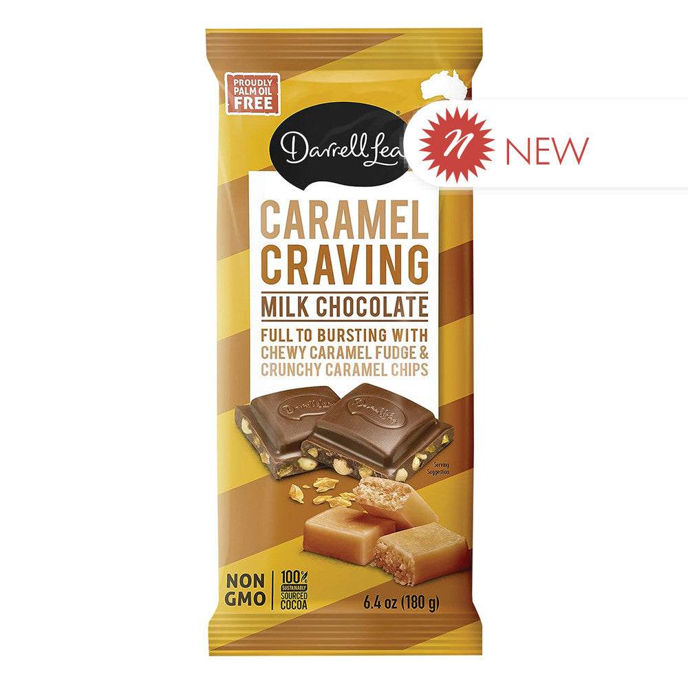 Wholesale Darrell Lea - Chocolate Bar Caramel Milk Chocolate - 6.4Oz Bulk