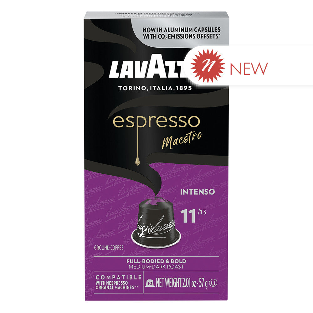 Wholesale Lavazza - Nespresso Capsule Espresso Intenso - 10Ct Bulk