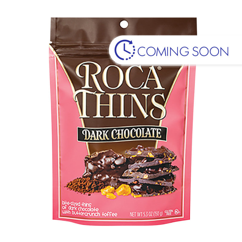 Wholesale Brown & Haley Milk Chocolate Roca Thins 5.3 Oz Pouch Bulk