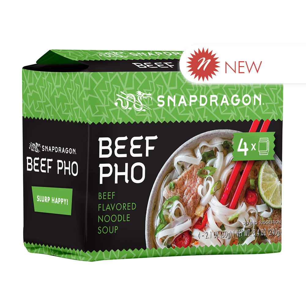 Snapdragon - Nood Soup - Beef Pho(4Pk) - 8.4Oz