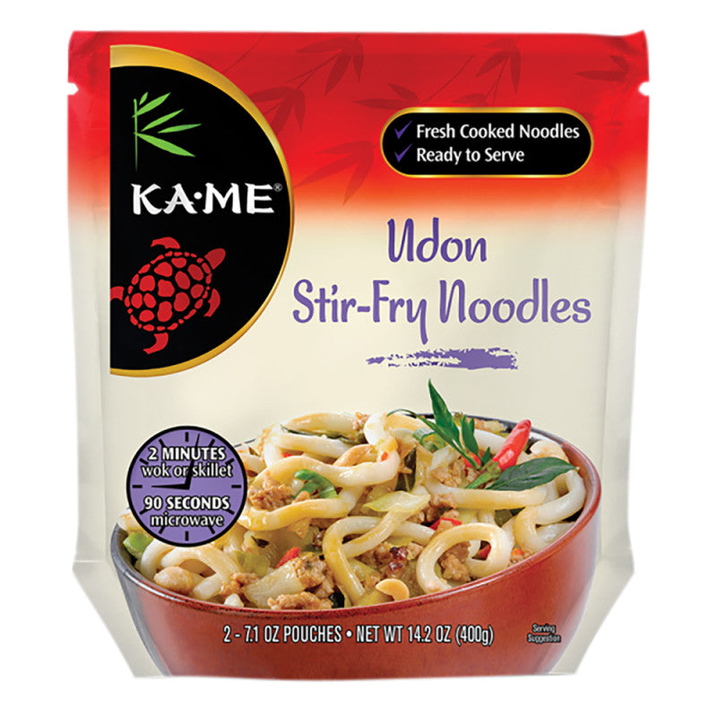 Wholesale Kame Udon Stir Fry Noodles 14.2 Oz Pouch - 6ct Case Bulk