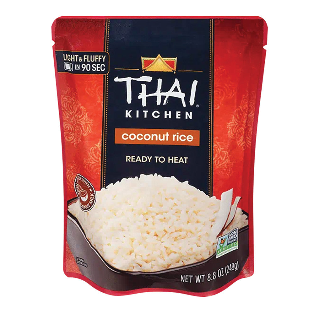 Wholesale Thai Kitchen Coconut Rice Read To Heat 8.8 Oz Pouch- Bulk