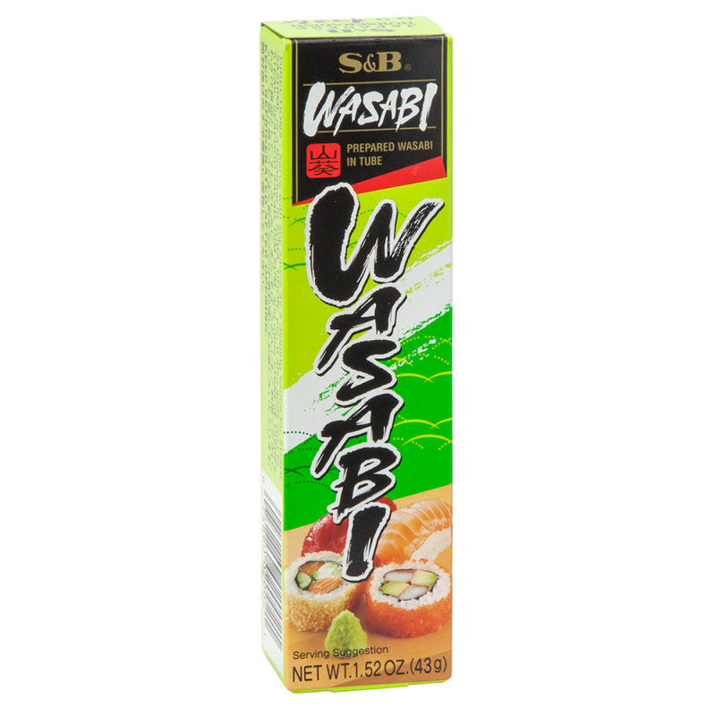 Wholesale S&B Neri Wasabi Paste 1.52 Oz Box - 100ct Case Bulk