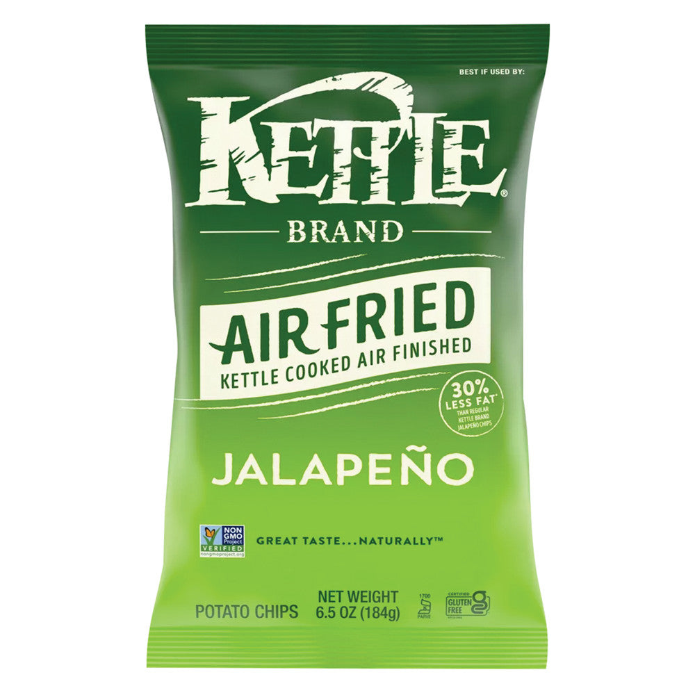 Wholesale Kettle - Air Fried Chips - Jalapeno - 4.25Oz- Bulk