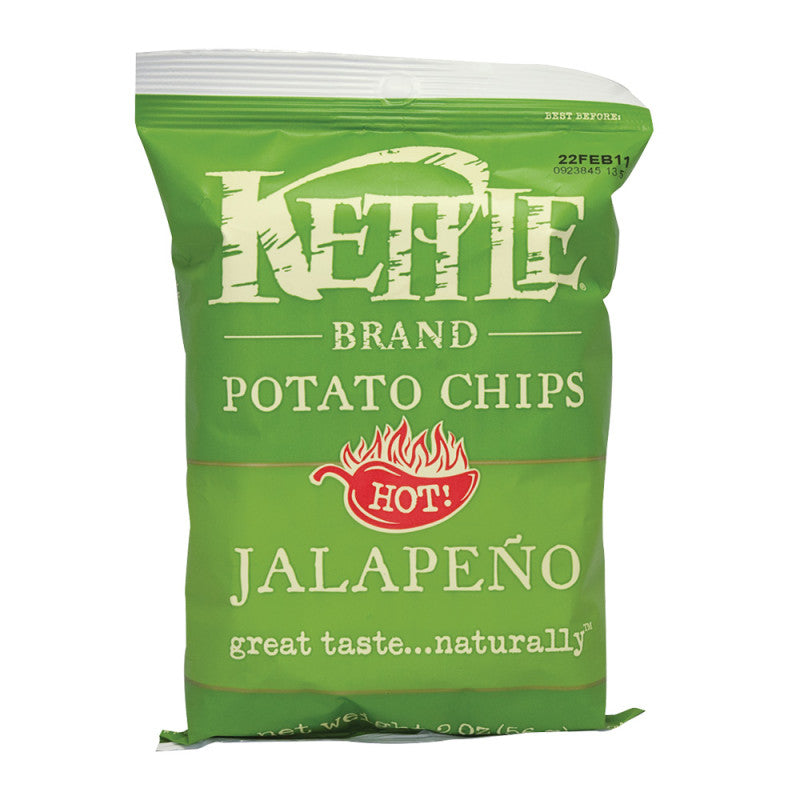 Wholesale Kettle Jalapeno Potato Chips 2 Oz Bag - 24ct Case Bulk