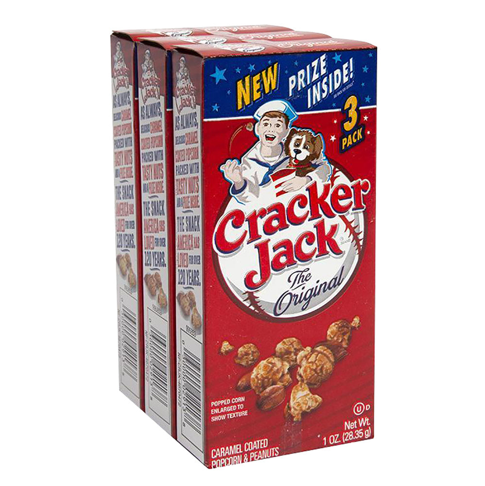 Cracker Jack Original Triples 3 Oz Box