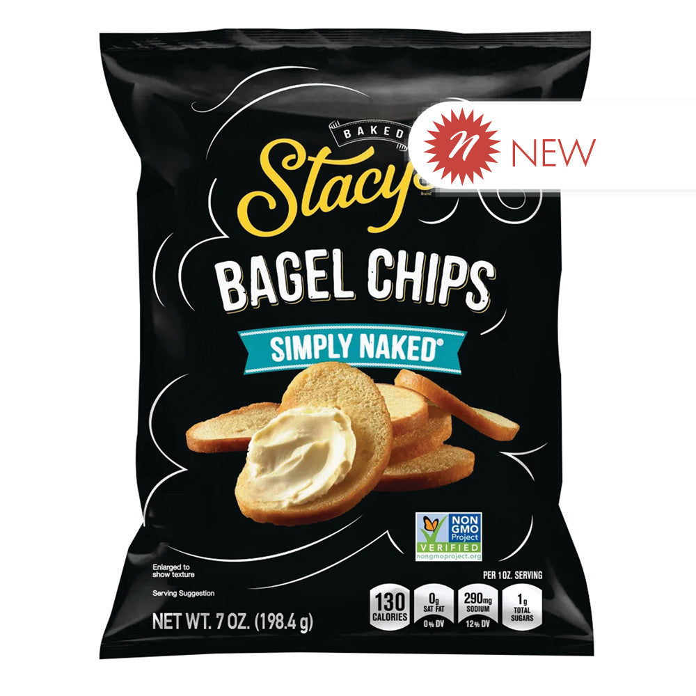 Wholesale Stacy'S Simply Naked Bagel Chips 7 Oz Bag-12ct Case Bulk