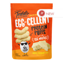 Wholesale Todd'S - Eggcellent Protein Puf White Cheddar - 2.5Oz- Bulk