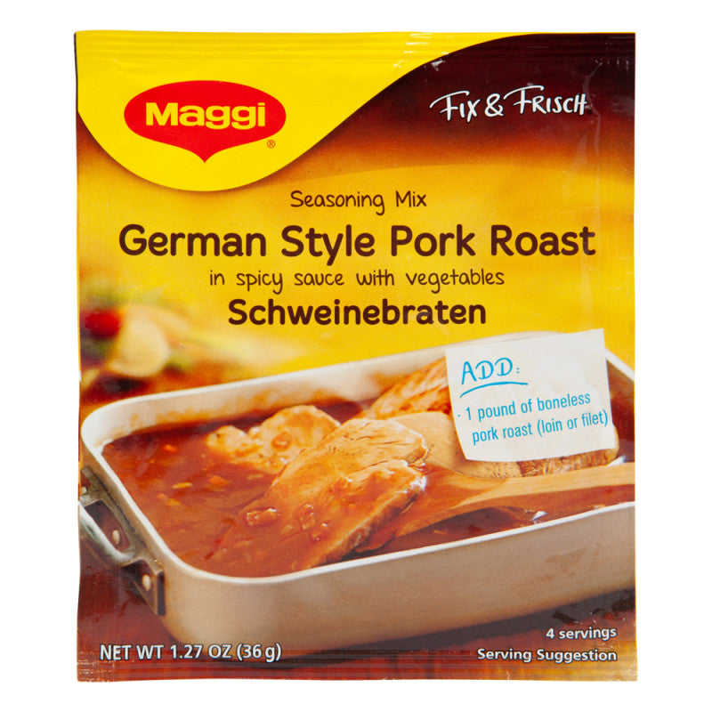 Wholesale Maggi Schweinebraten German Pork Roast Mix 1.27 Oz - 16ct Case Bulk