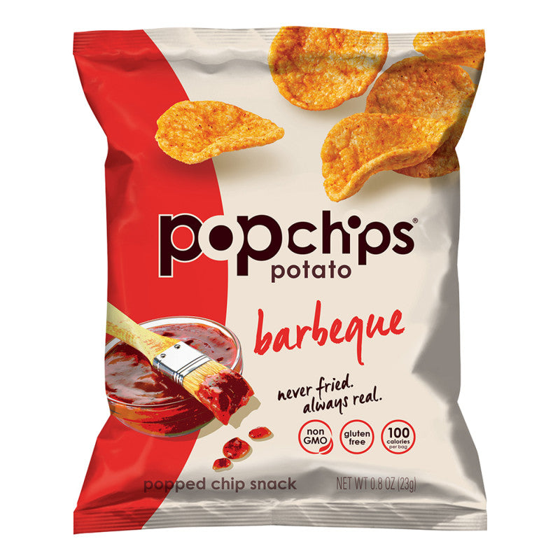 Wholesale Popchips Bbq Potato Chips 0.8 Oz Bag - 24ct Case Bulk