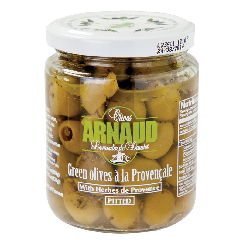 Wholesale Arnaud Pitted Green Olives 9.2 Oz Jar Bulk