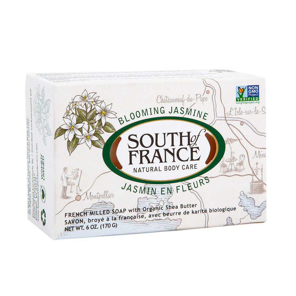 South Of France Blooming Jasmine Soap 6 Oz Bar
