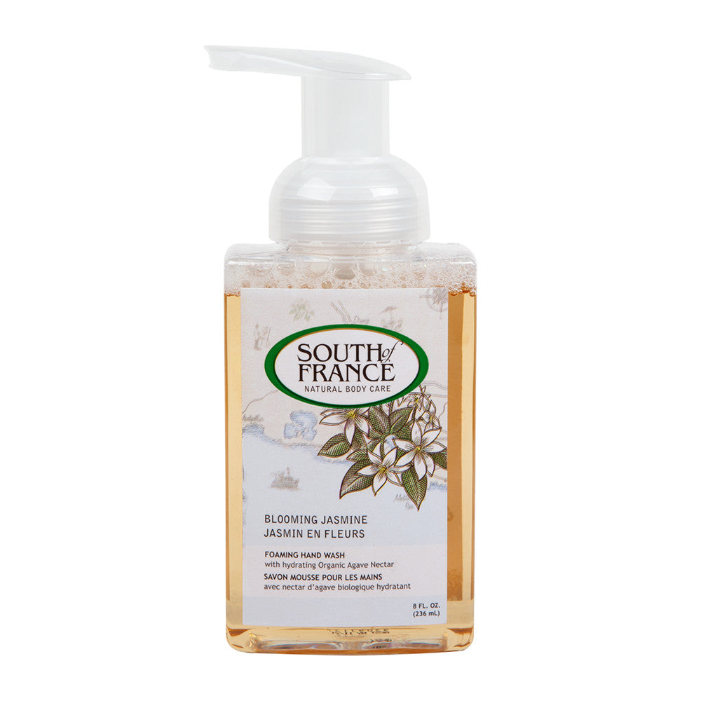Wholesale South Of France Blooming Jasmine Foam Hand Wash 8 Oz Pump Bottle- Bulk