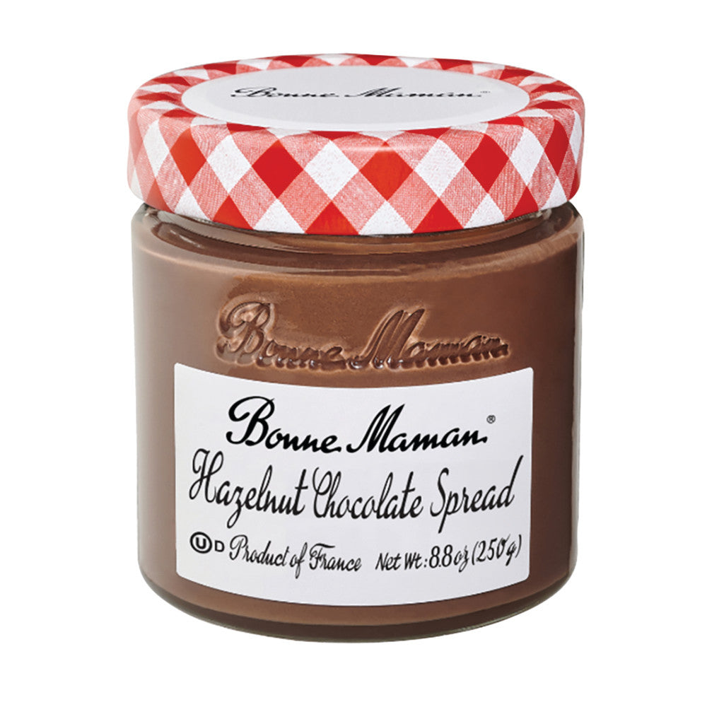 Wholesale Bonne Maman Hazelnut Chocolate Spread 8.8 Oz Glass Jar- Bulk