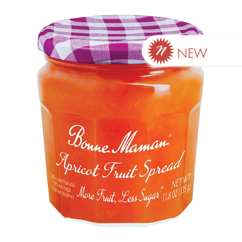 Wholesale Bonne Maman Apricot Fruit Spread 11.8 Oz Jar - 6ct Case Bulk