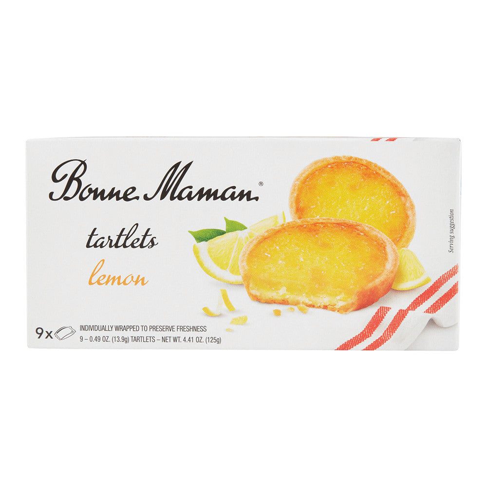 Wholesale Bonne Maman Lemon Tartlets 4.41 Oz Box- Bulk